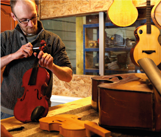 Fabrication d'instrument en atelier